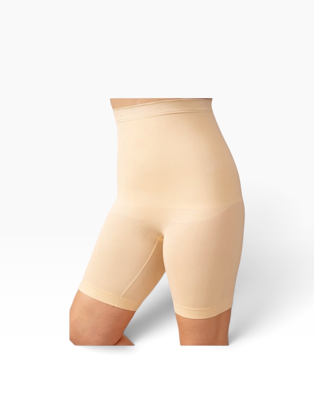 Empetua by Shapermint High‑Waisted Shaper Short NWT | Cream XL/2XL Smoothing Fit - Picture 2 of 4